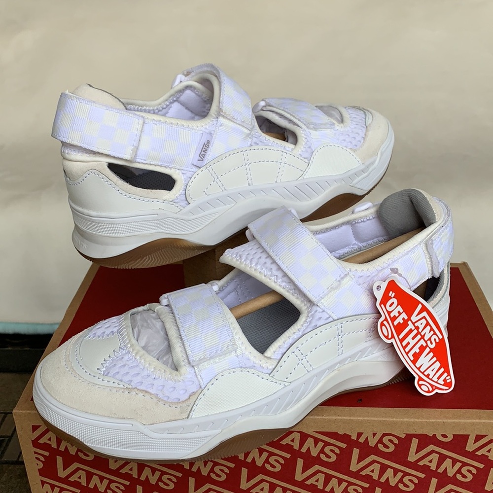 VANS VARIX TRI-LOCK CHECKER True White WMNS - Picture 5 of 13